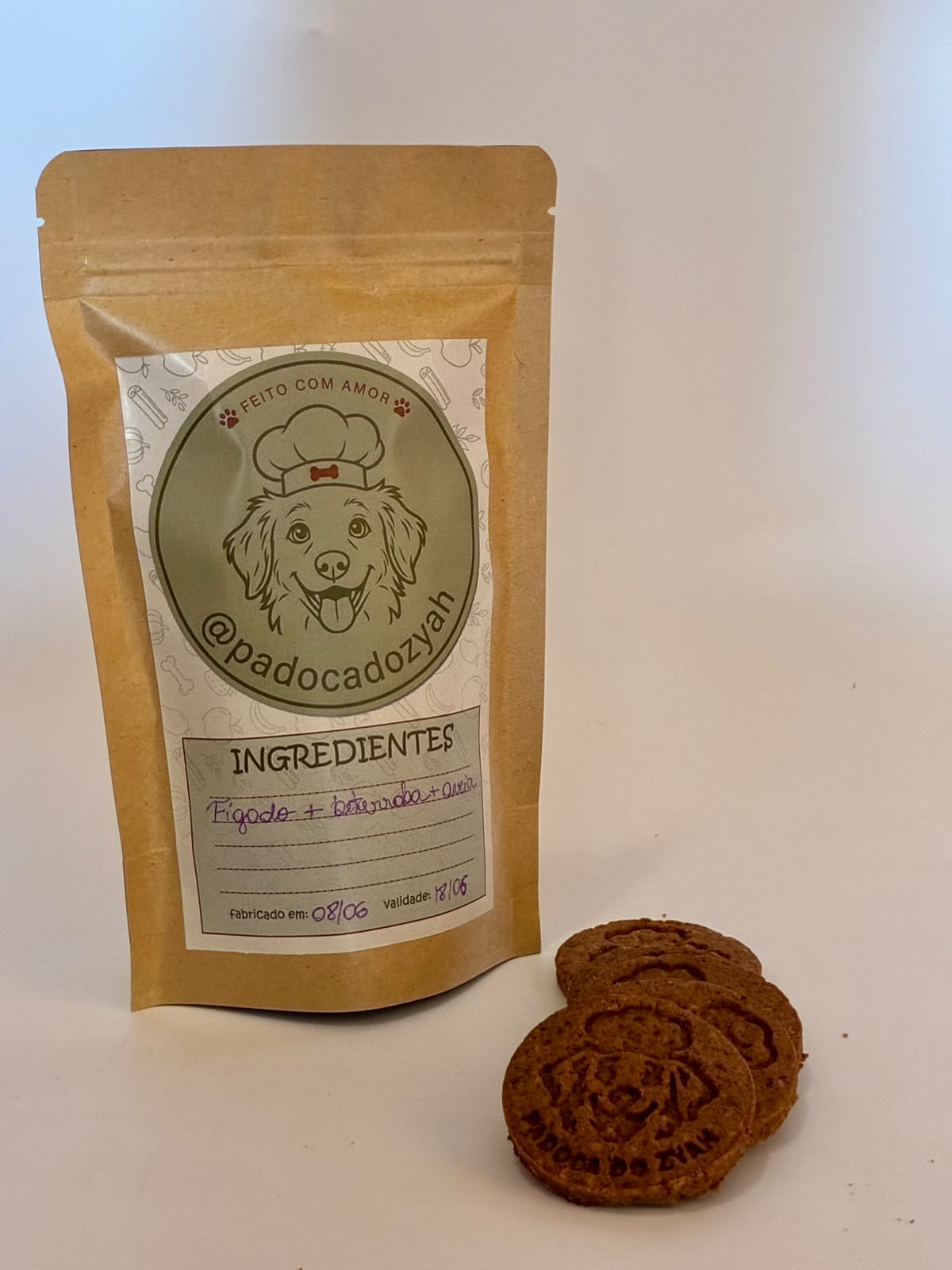 Biscoito de Cenoura e Chia